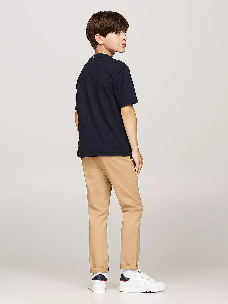 TOMMY HILFIGER | Jungen T-Shirt | Blu scuro