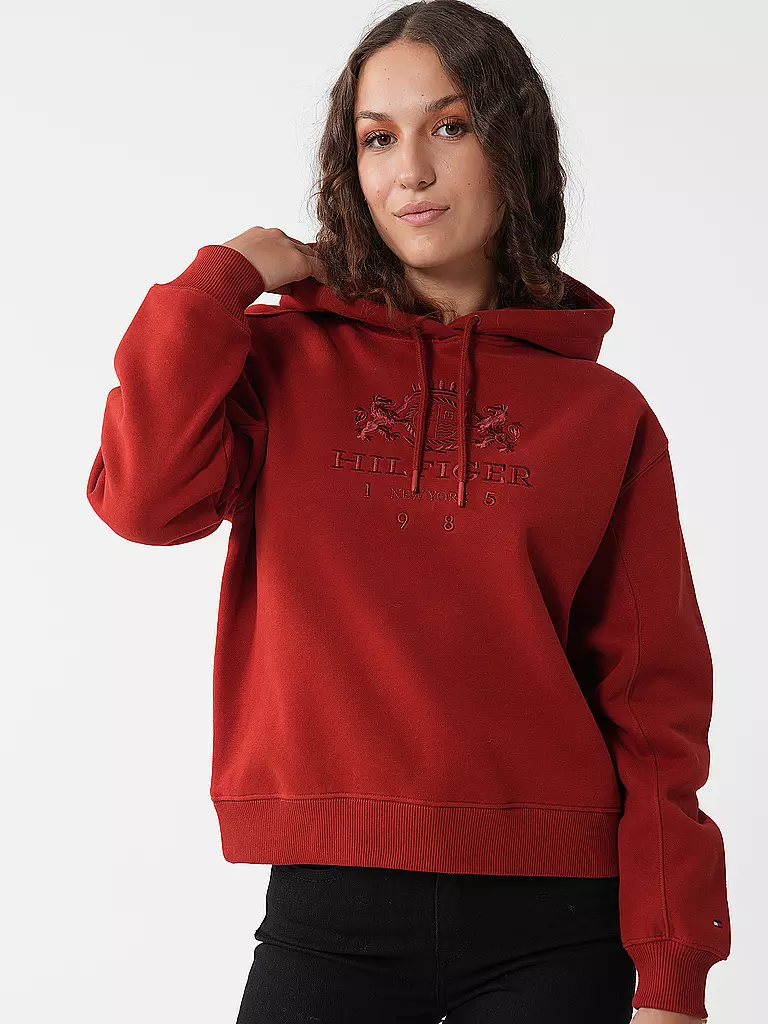 TOMMY HILFIGER | Kapuzenpullover - Hoodie | Rosso