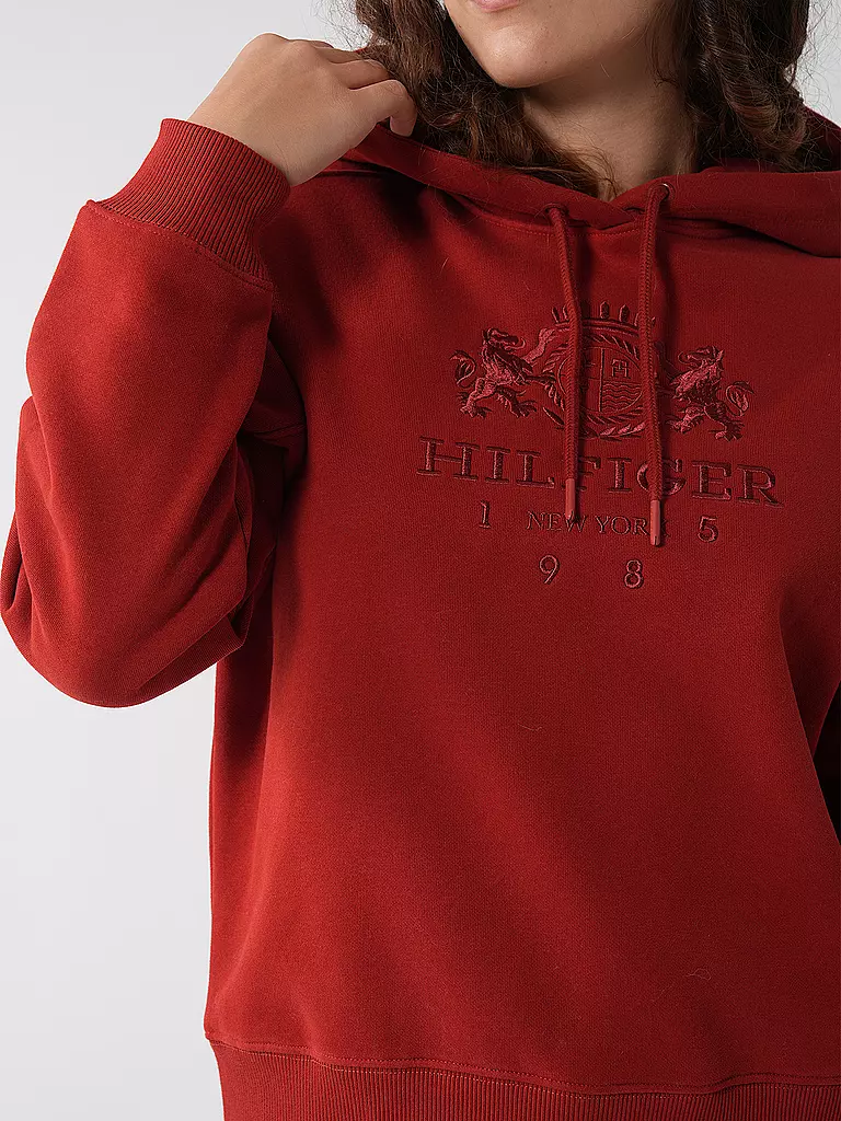TOMMY HILFIGER | Kapuzenpullover - Hoodie | Rosso