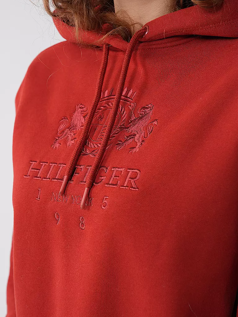 TOMMY HILFIGER | Kapuzenpullover - Hoodie | Rosso