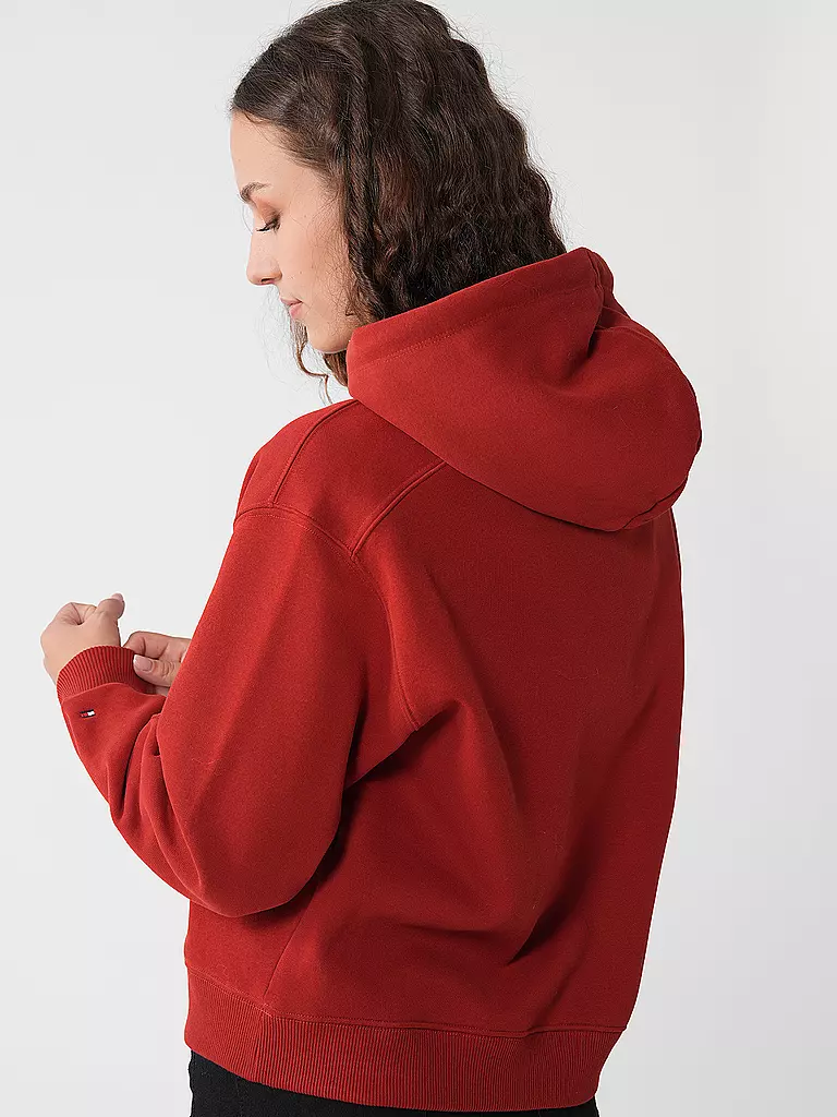 TOMMY HILFIGER | Kapuzenpullover - Hoodie | Rosso