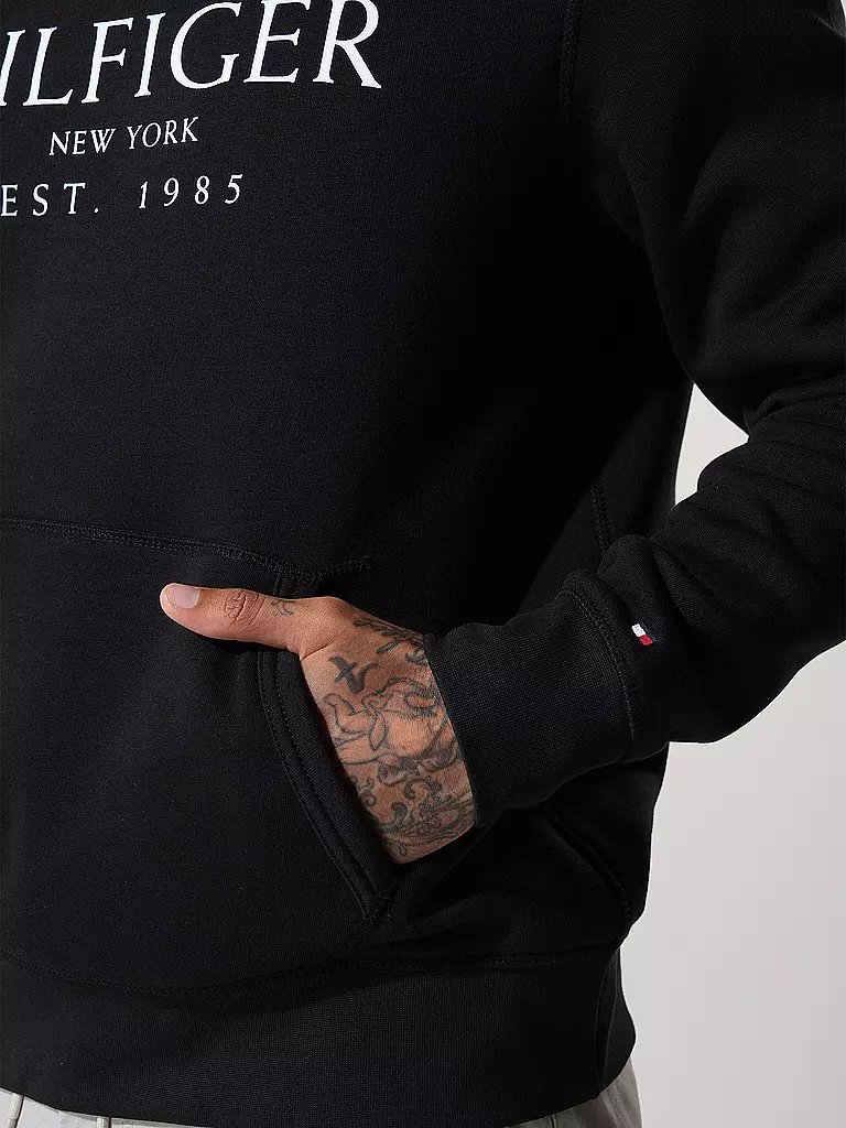 TOMMY HILFIGER | Kapuzensweater - Hoodie | Nero