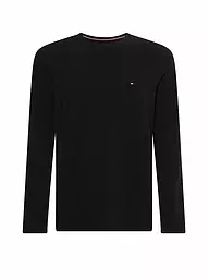 TOMMY HILFIGER | Langarmshirt Slim Fit | Nero