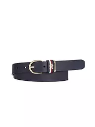 TOMMY HILFIGER | Ledergürtel | Blu scuro