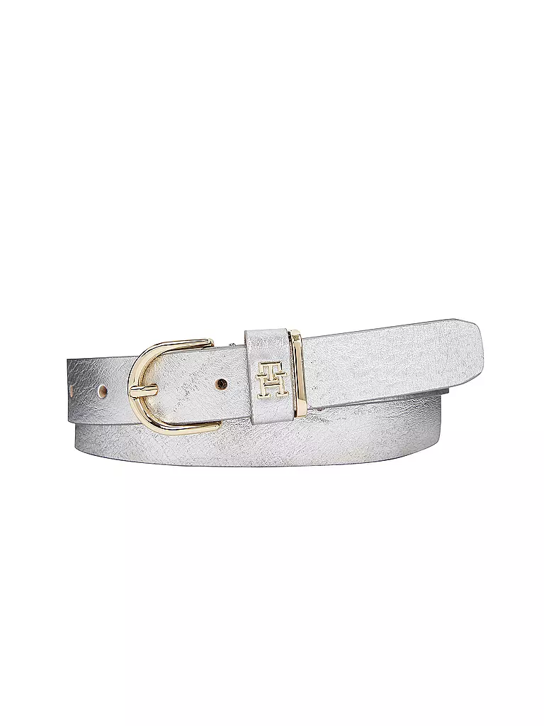 TOMMY HILFIGER | Ledergürtel | Argento