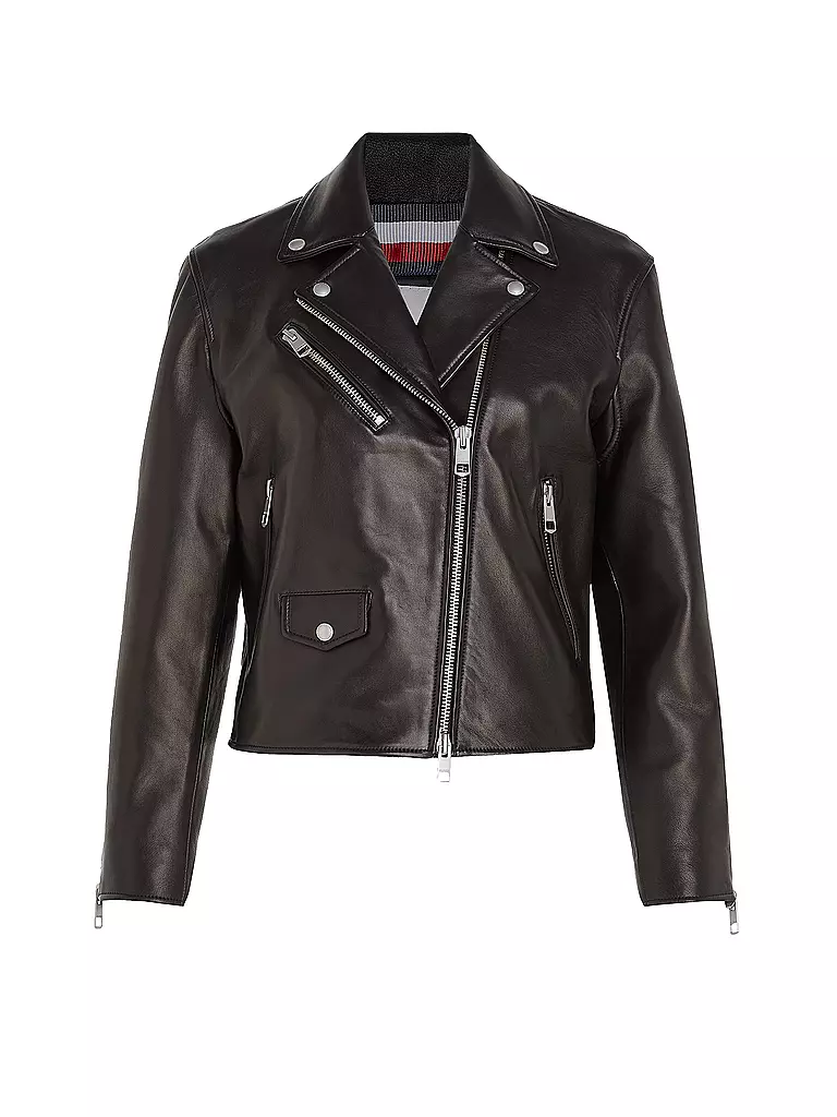 TOMMY HILFIGER | Lederjacke | Nero