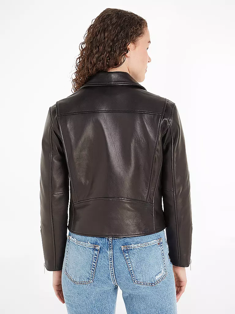 TOMMY HILFIGER | Lederjacke | Nero