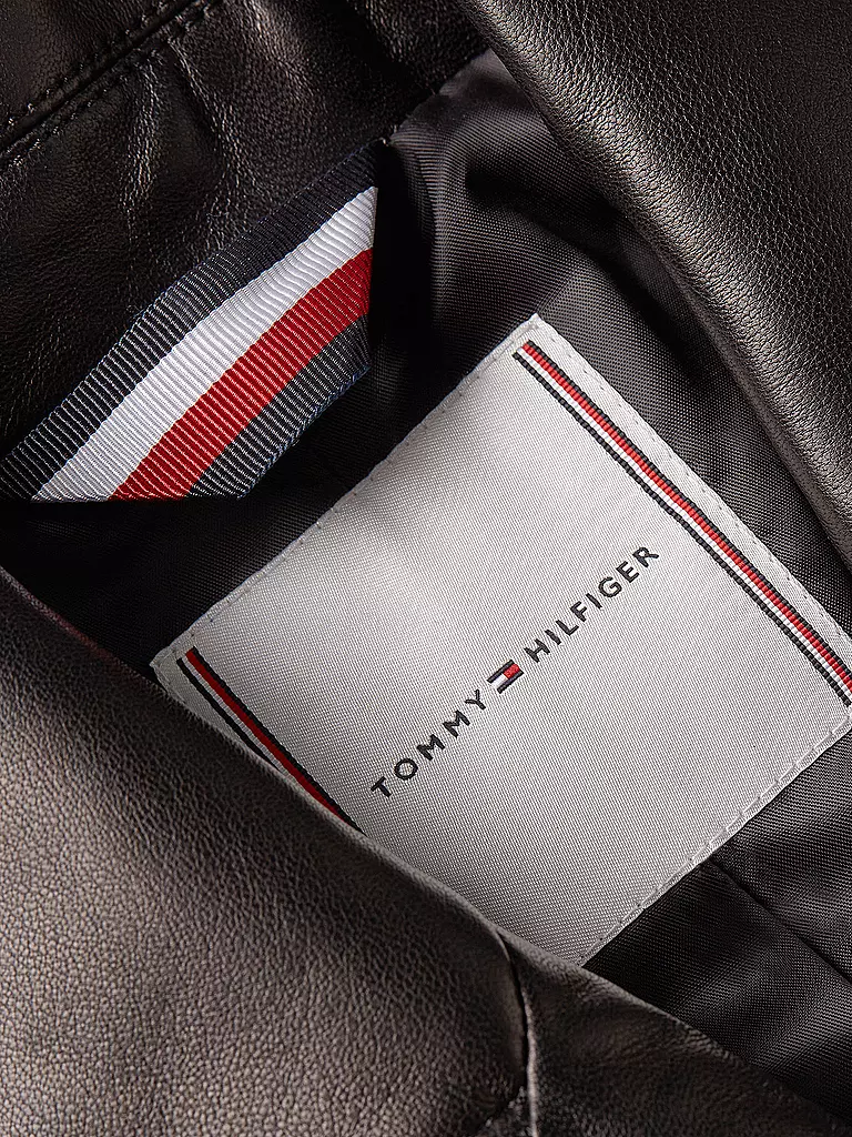 TOMMY HILFIGER | Lederjacke | Nero