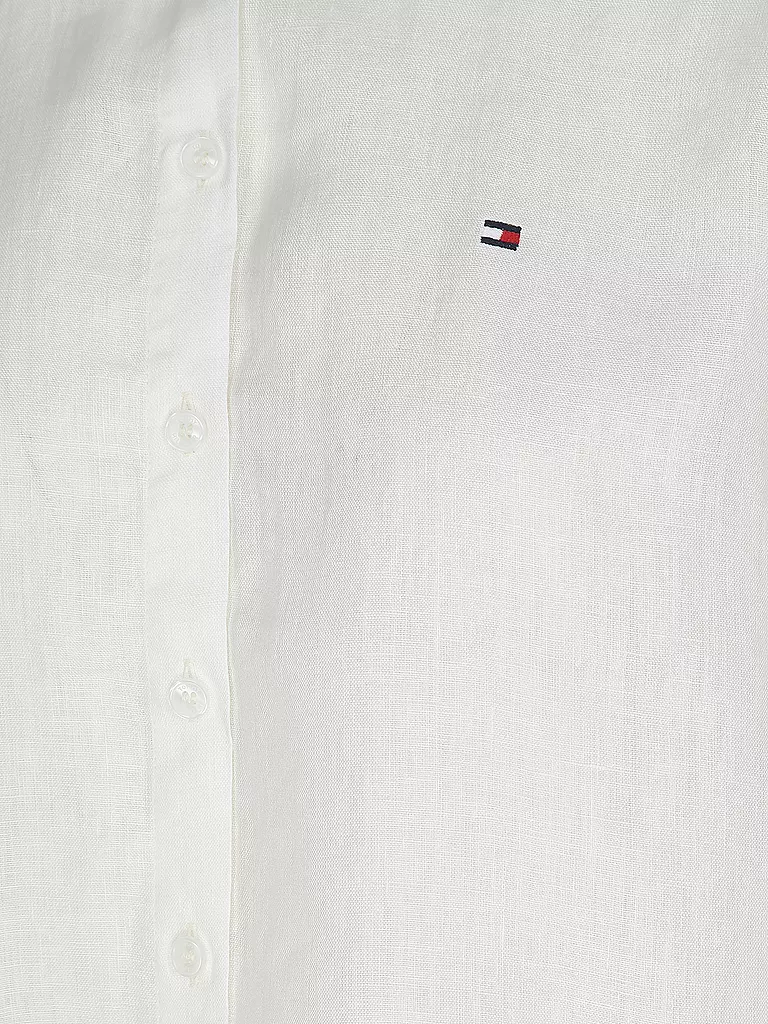 TOMMY HILFIGER | Leinenbluse | Bianco
