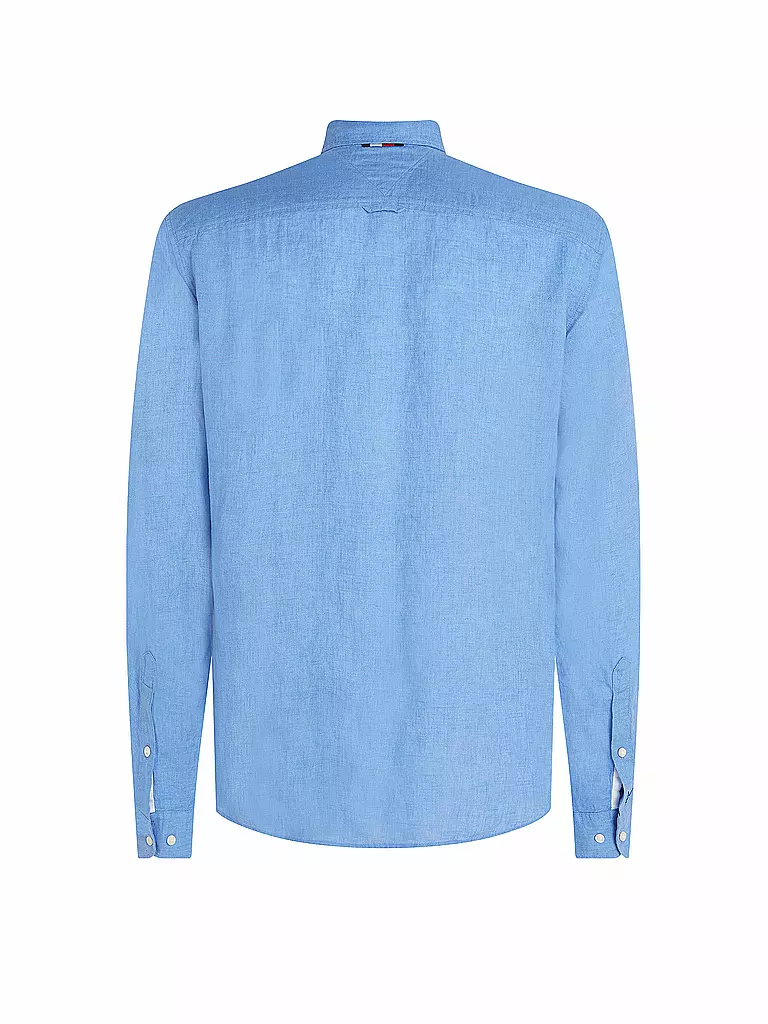 TOMMY HILFIGER | Leinenhemd  | Blu chiaro