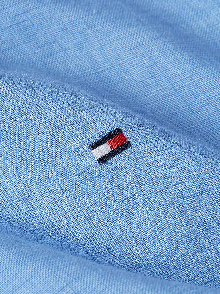 TOMMY HILFIGER | Leinenhemd  | Blu chiaro
