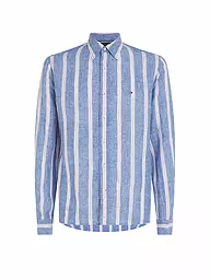 TOMMY HILFIGER | Leinenhemd Slim Fit  | Blu chiaro