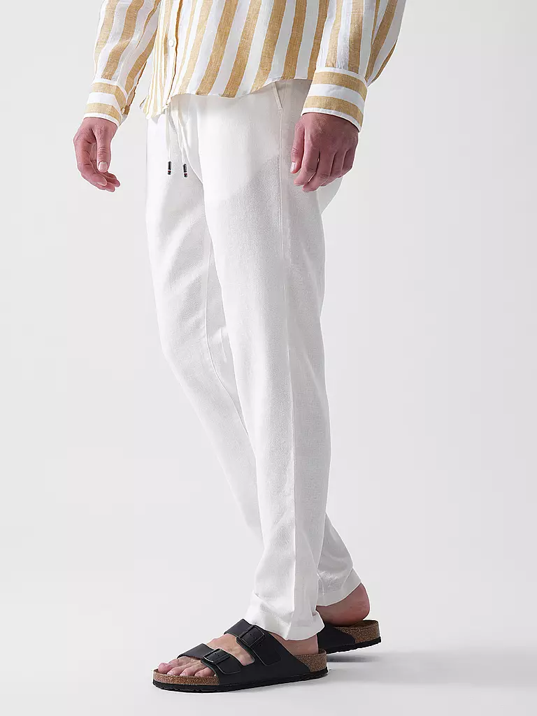 TOMMY HILFIGER | Leinenhose SORONA | Crema