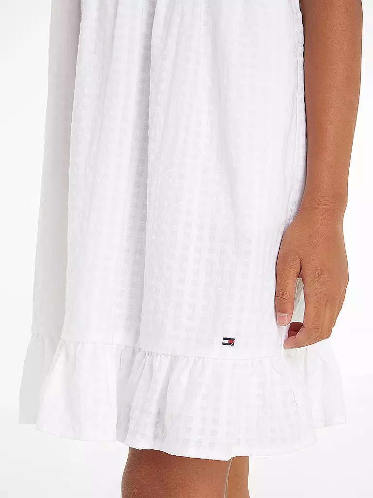 TOMMY HILFIGER | Mädchen Minikleid | Bianco