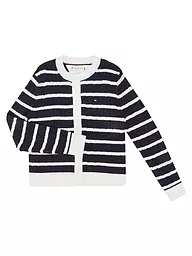 TOMMY HILFIGER | Mädchen Strickjacke  | Blu scuro