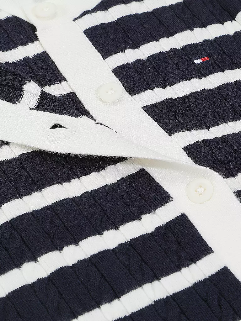 TOMMY HILFIGER | Mädchen Strickjacke  | Blu scuro