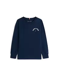 TOMMY HILFIGER | Maglietta a maniche lunghe da ragazzo | Blu scuro