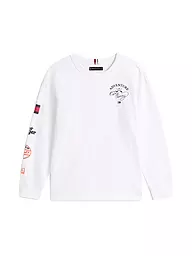 TOMMY HILFIGER | Maglietta a maniche lunghe da ragazzo | Bianco