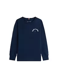 TOMMY HILFIGER | Maglietta a maniche lunghe da ragazzo | Blu scuro