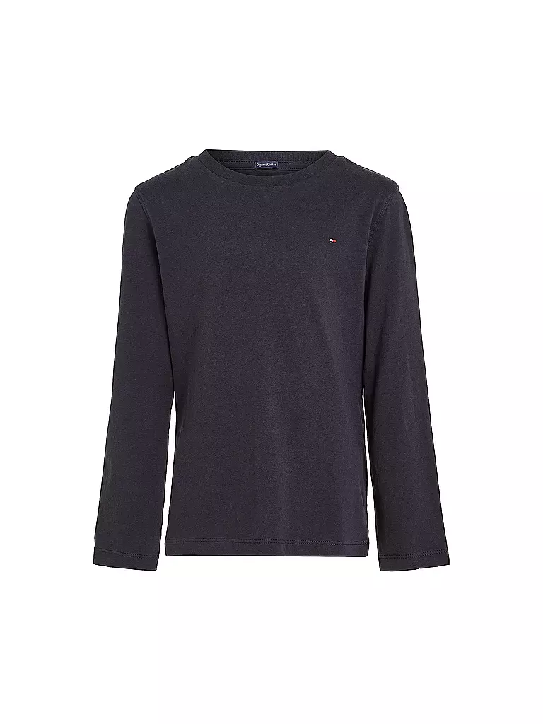 TOMMY HILFIGER | Maglietta a maniche lunghe da ragazzo | Blu scuro