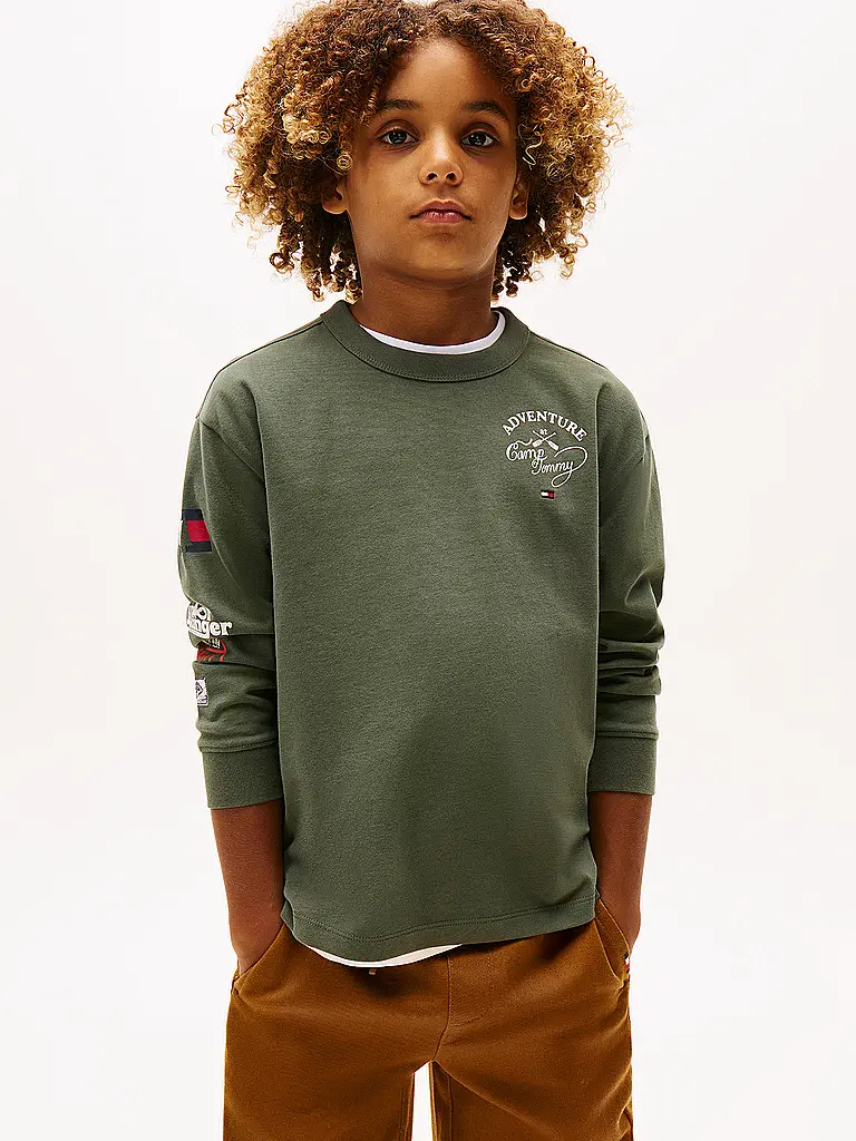 TOMMY HILFIGER | Maglietta a maniche lunghe da ragazzo | 