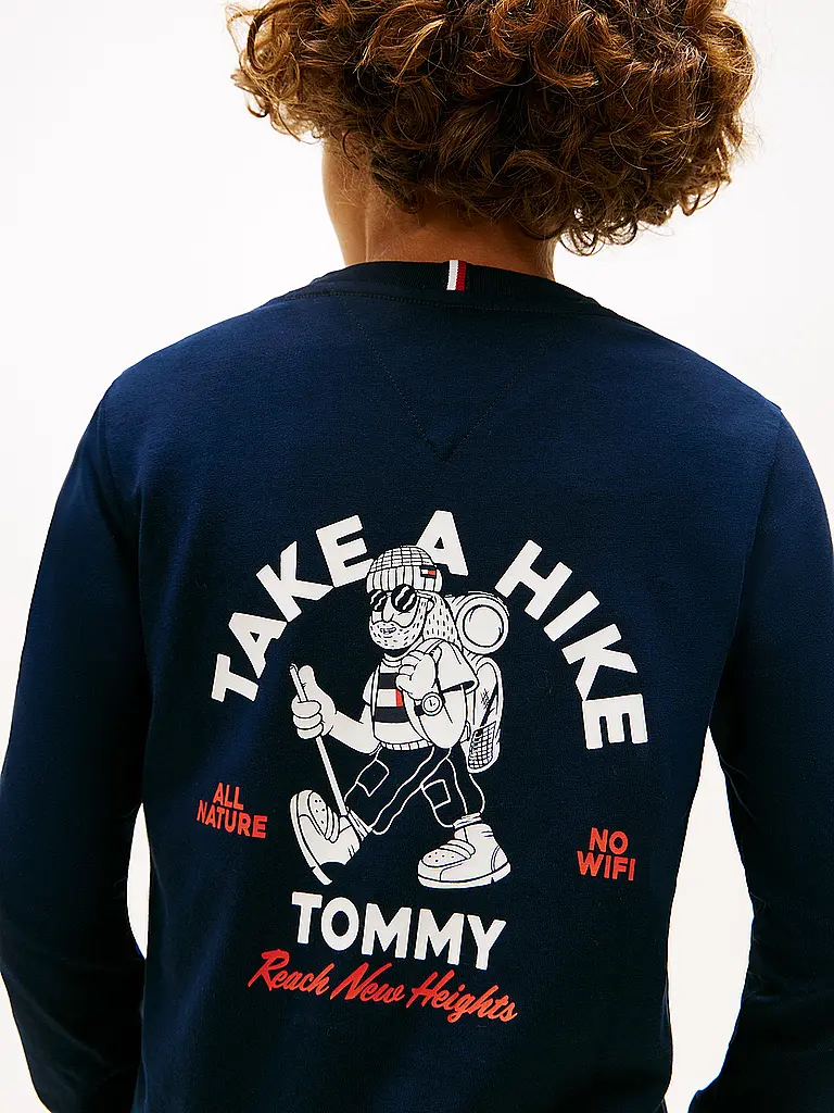 TOMMY HILFIGER | Maglietta a maniche lunghe da ragazzo | 