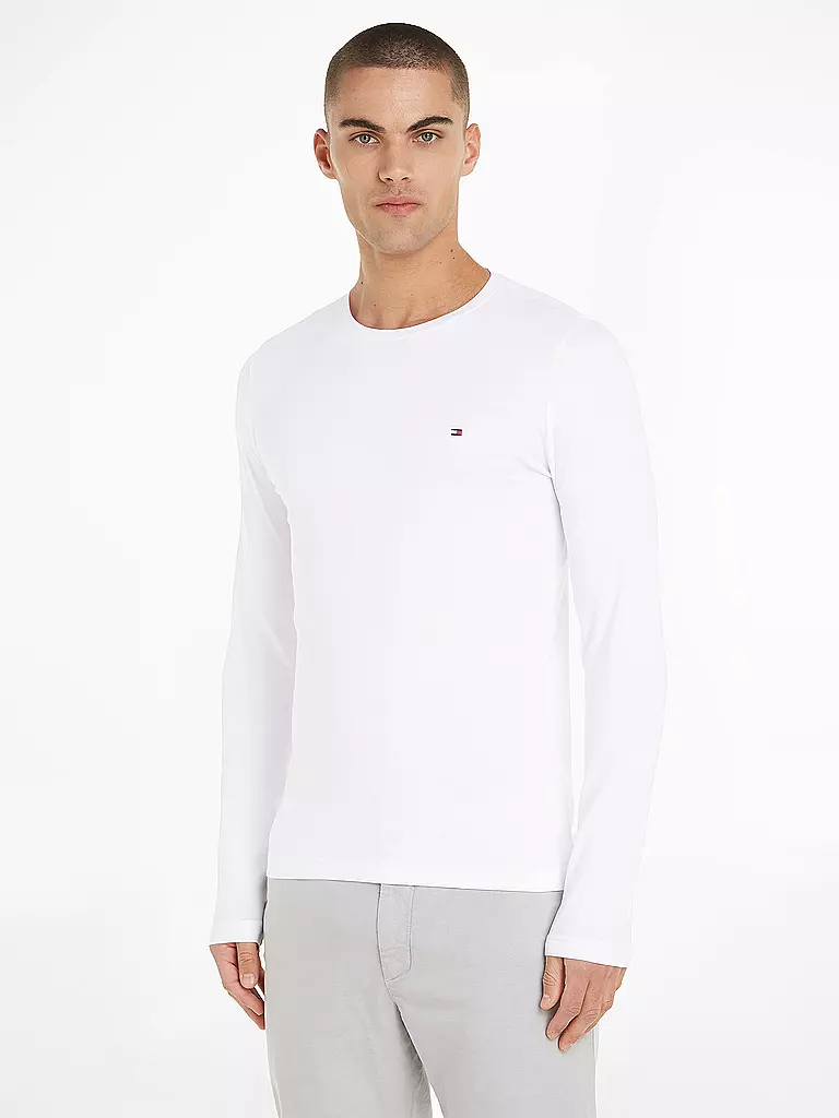 TOMMY HILFIGER | Maglietta a maniche lunghe | Bianco