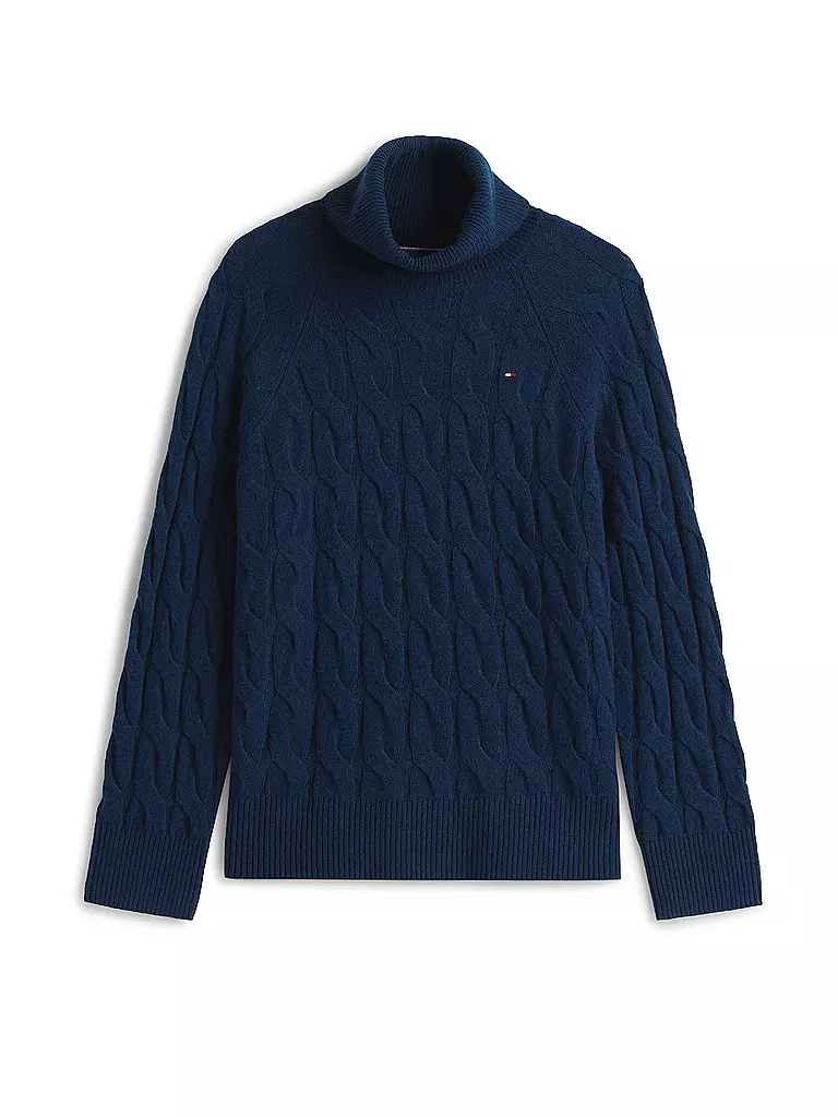 TOMMY HILFIGER | Maglione a collo alto | Blu scuro