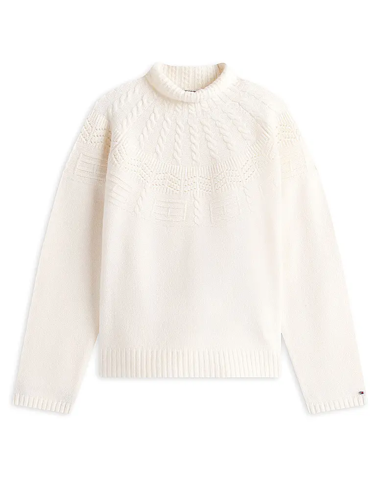 TOMMY HILFIGER | Maglione a collo alto | Beige
