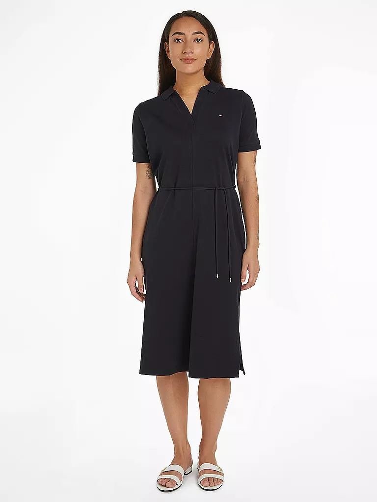 TOMMY HILFIGER | Midikleid | Blu scuro