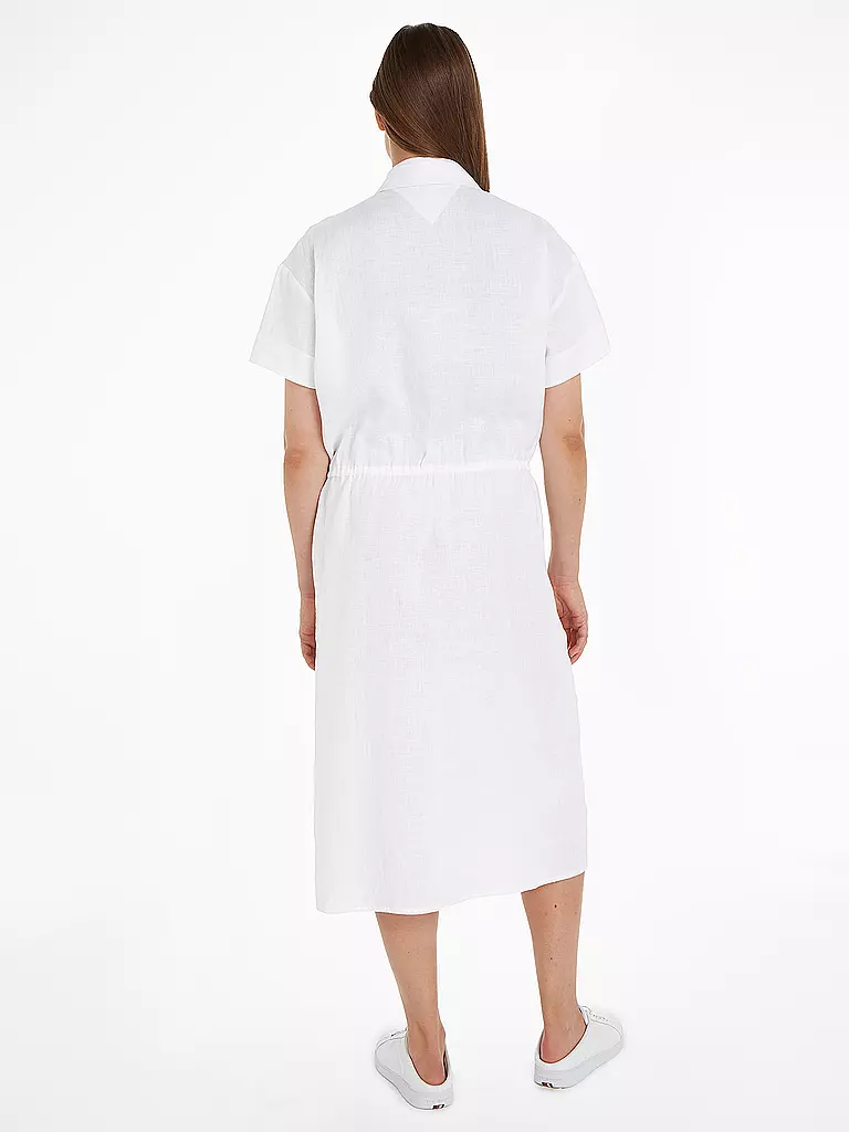 TOMMY HILFIGER | Midikleid | Bianco