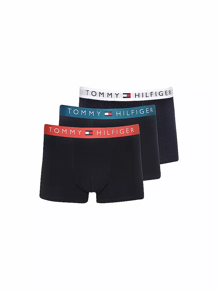 TOMMY HILFIGER | Pantaloni, confezione da 3, beige | Blu scuro
