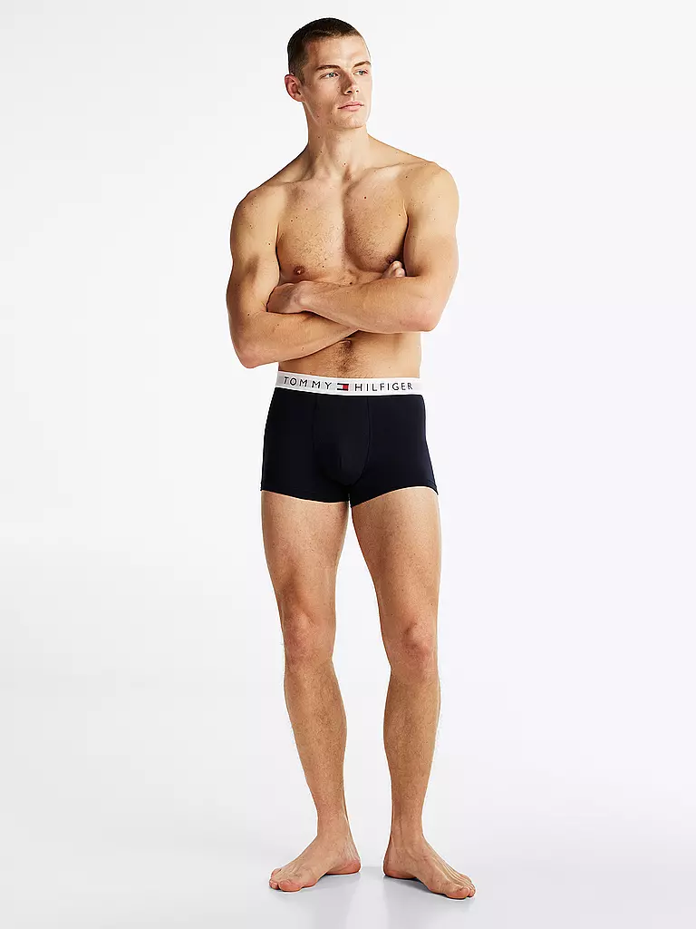 TOMMY HILFIGER | Pantaloni, confezione da 3, beige | Blu scuro