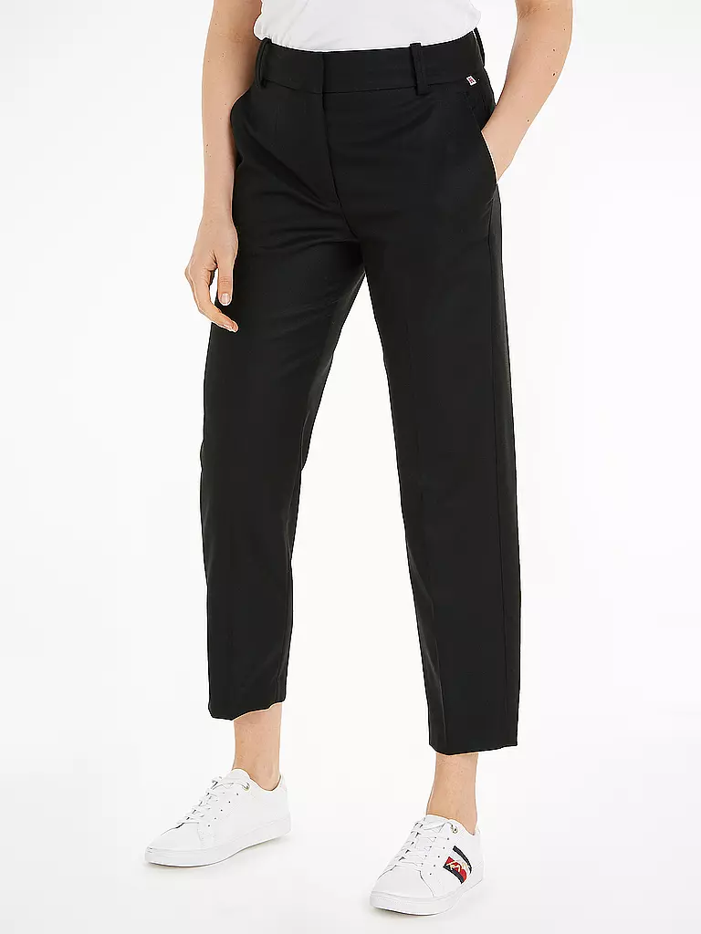 TOMMY HILFIGER | Pantaloni business 7/8 | Nero