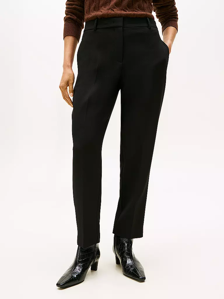 TOMMY HILFIGER | Pantaloni business 7/8 | Nero