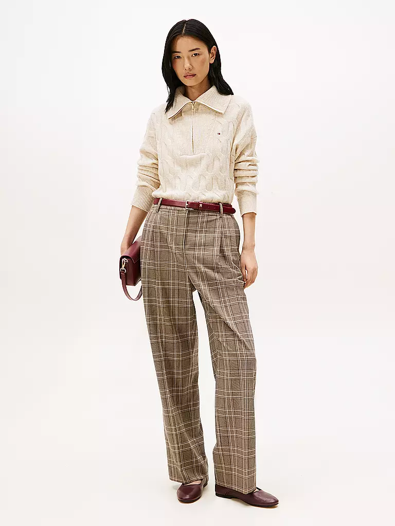 TOMMY HILFIGER | Pantaloni business | Marrone