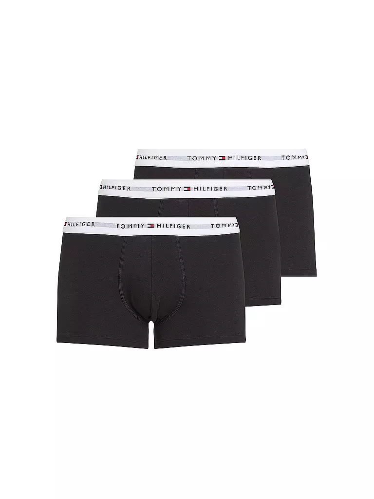 TOMMY HILFIGER | Pantaloni confezione da 3 nero | Nero