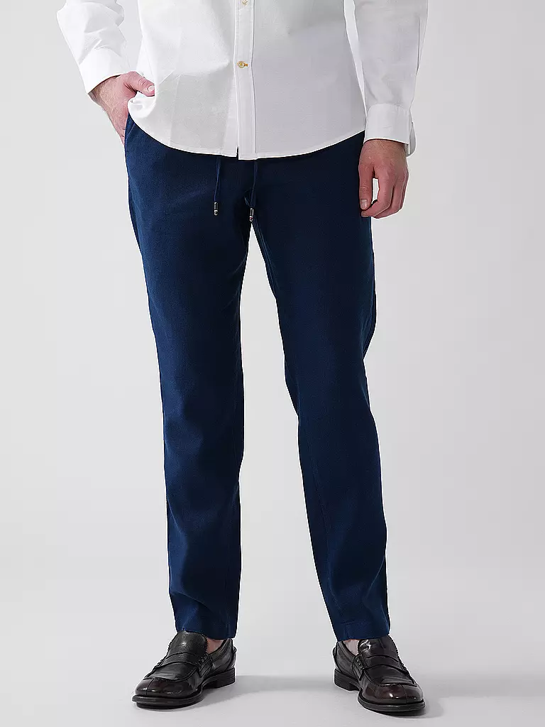 TOMMY HILFIGER | Pantaloni di lino SORONA | Blu