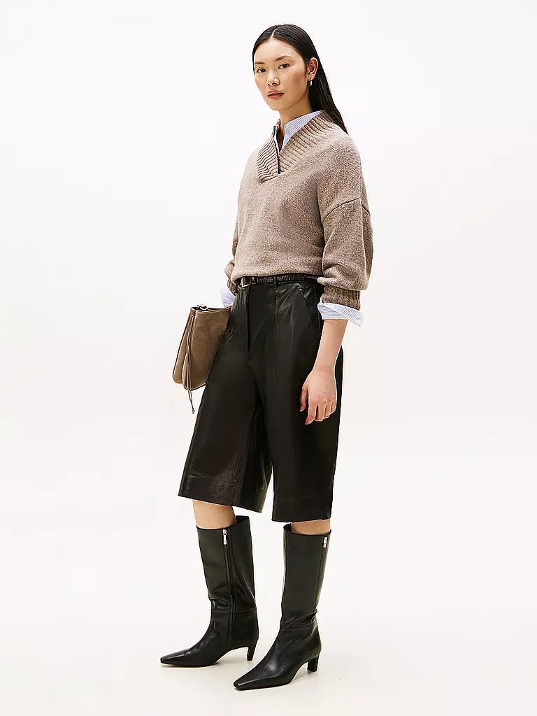 TOMMY HILFIGER | Pantaloni in pelle | 