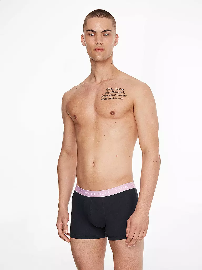 TOMMY HILFIGER | Pants 3er Pkg schwarz | Nero