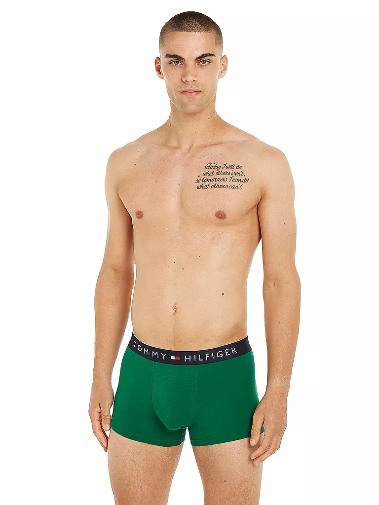 TOMMY HILFIGER | Pants 3er Pkg. blau  | Verde scuro
