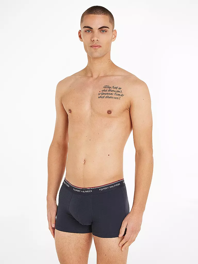 TOMMY HILFIGER | Pants confezione da 3 blu | Blu scuro