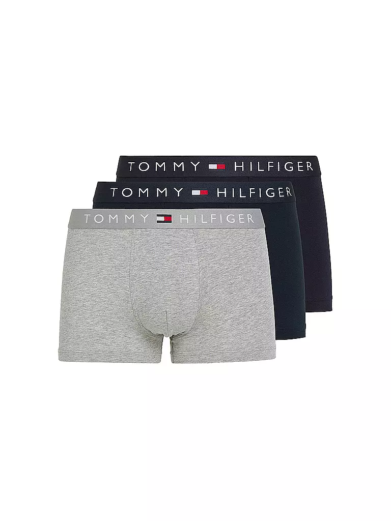 TOMMY HILFIGER | Pants confezione da 3 nero | Grigio chiaro