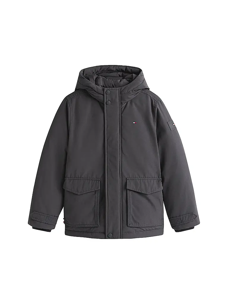 TOMMY HILFIGER | Parka da ragazzo | Grigio