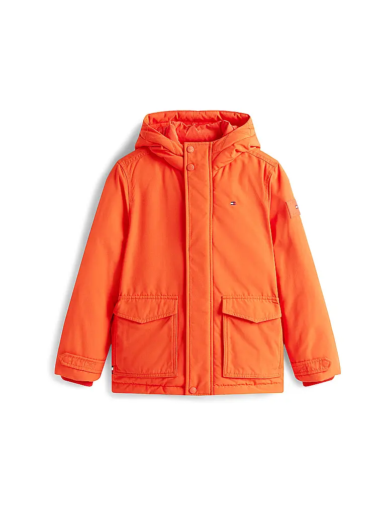 TOMMY HILFIGER | Parka da ragazzo | Arancione