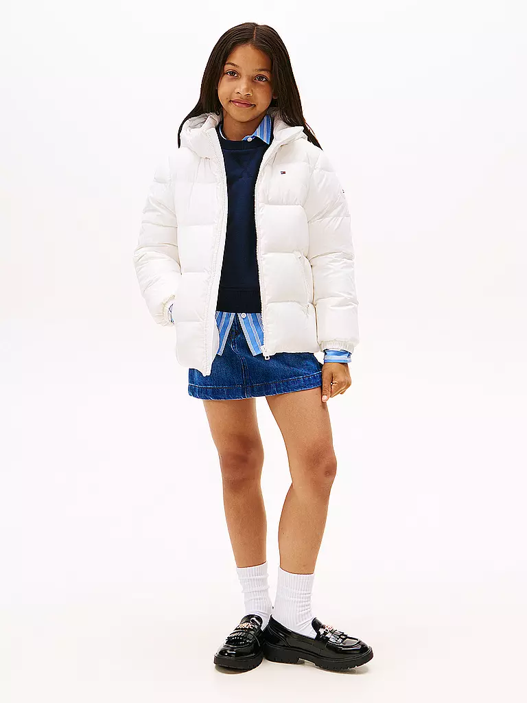 TOMMY HILFIGER | Piumino da ragazza | Bianco