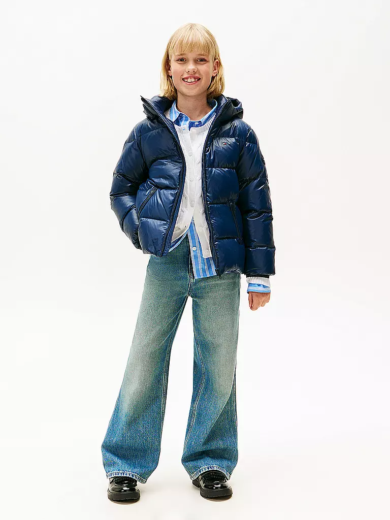 TOMMY HILFIGER | Piumino da ragazza | Blu scuro