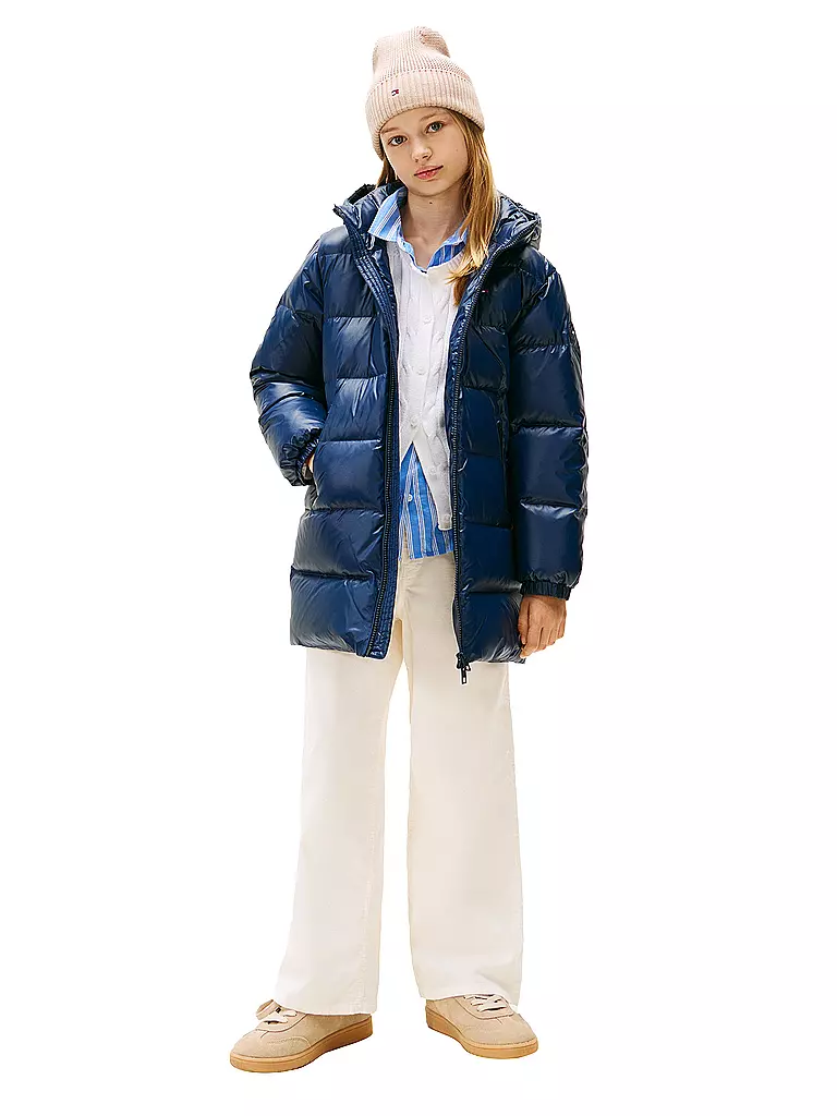 TOMMY HILFIGER | Piumino imbottito da ragazza | Blu scuro