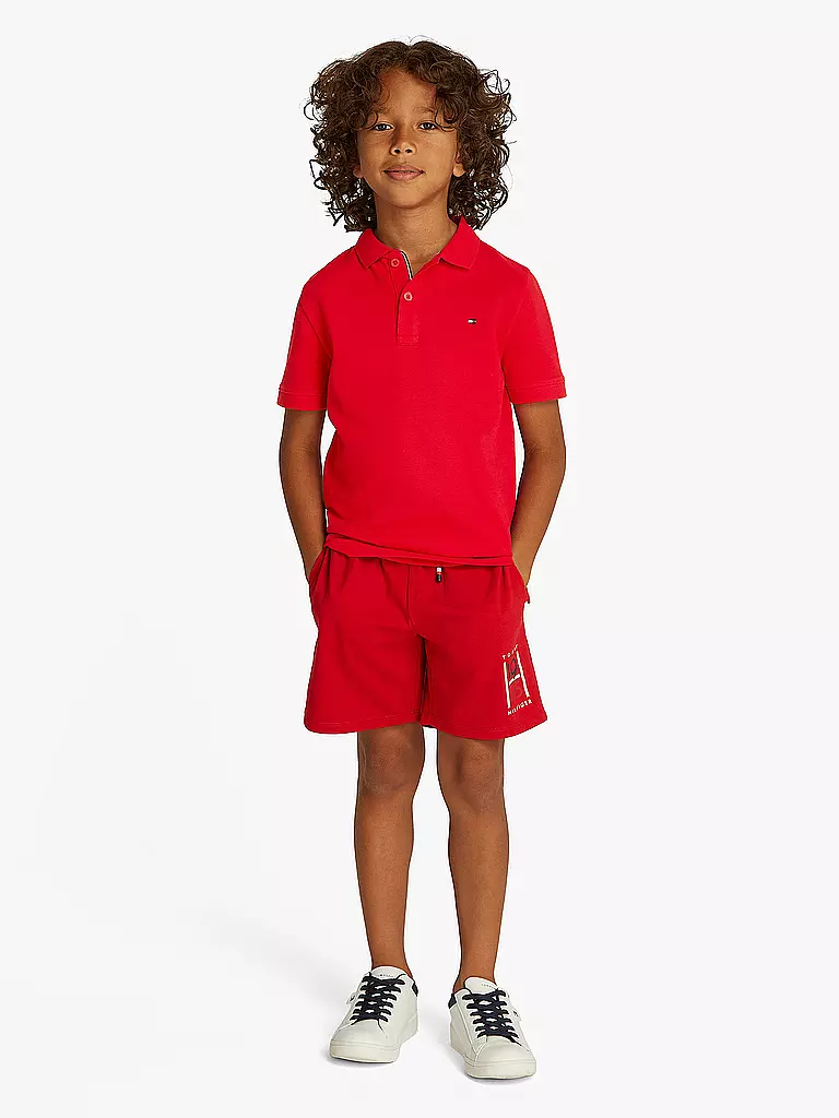 TOMMY HILFIGER | Polo da ragazzo | Rosso