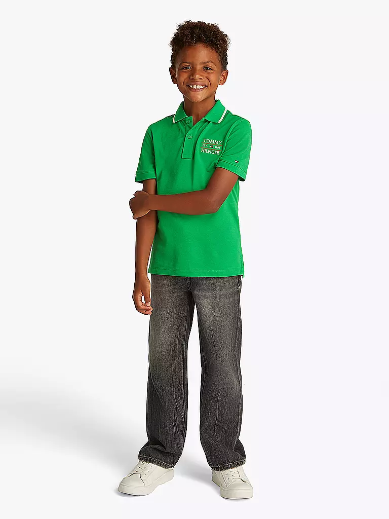 TOMMY HILFIGER | Polo da ragazzo | Verde